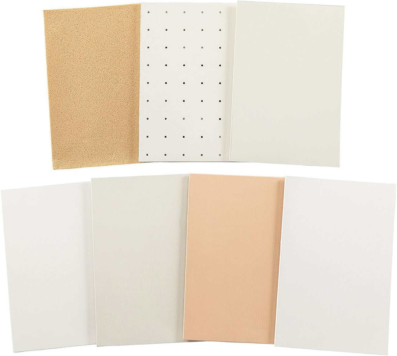 RolyanSplinting Material Sheets, Basic Student Splint Pack, Includes 1 Each Polyform, Polyform 1/16", Ezeform, Polyflex II Perforated, Synergy, Ezeform, Polycushion, 8 Sheets Total