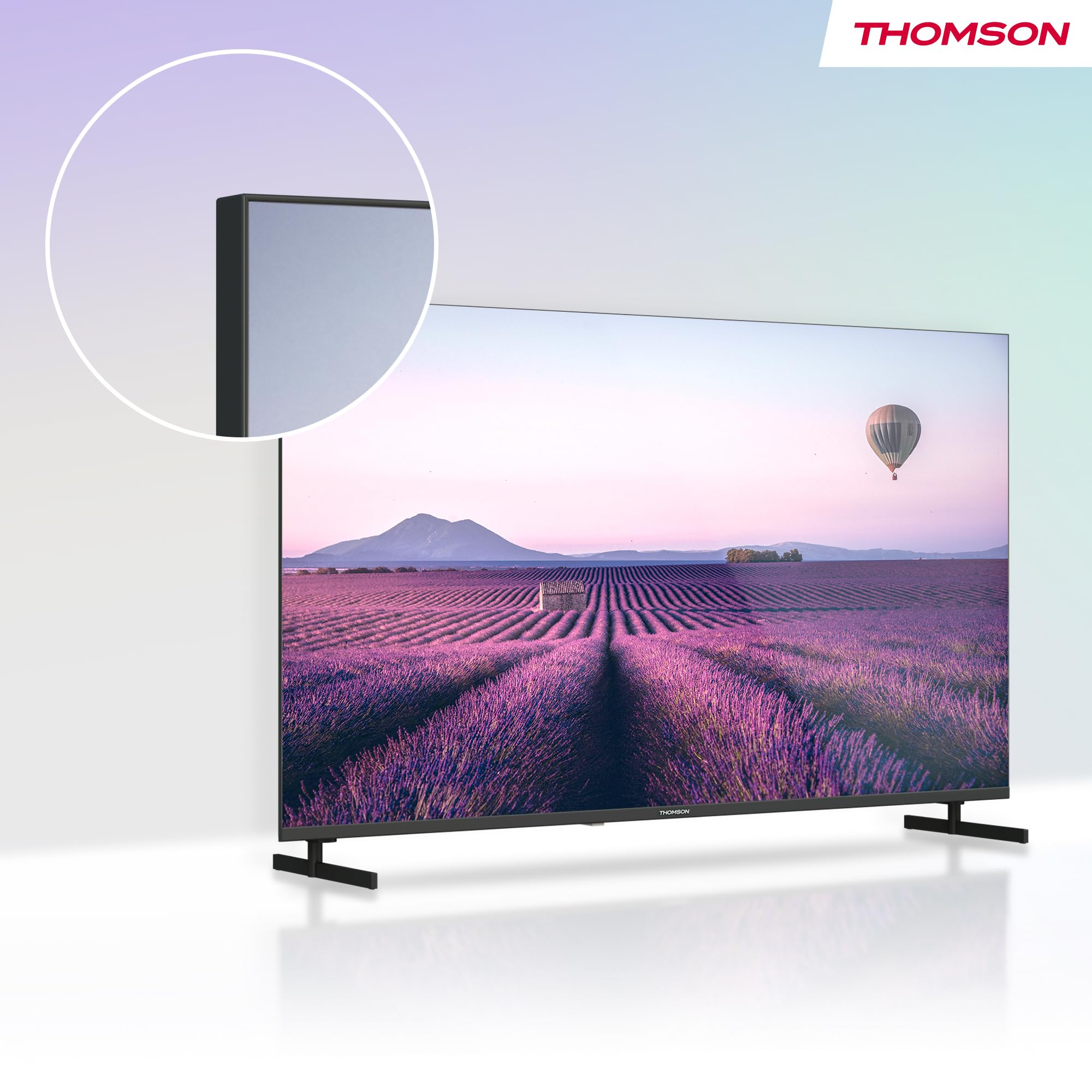 Thomson 40 Pollici (101 cm) LED Full HD Smart Android TV, Google Assistant, Wi-Fi, Dolby Digital, Bluetooth, Triple-Tuner (Cavo/Satellite/Antenna), HDMI, CI+, A+ Pannello – 40FA2S13