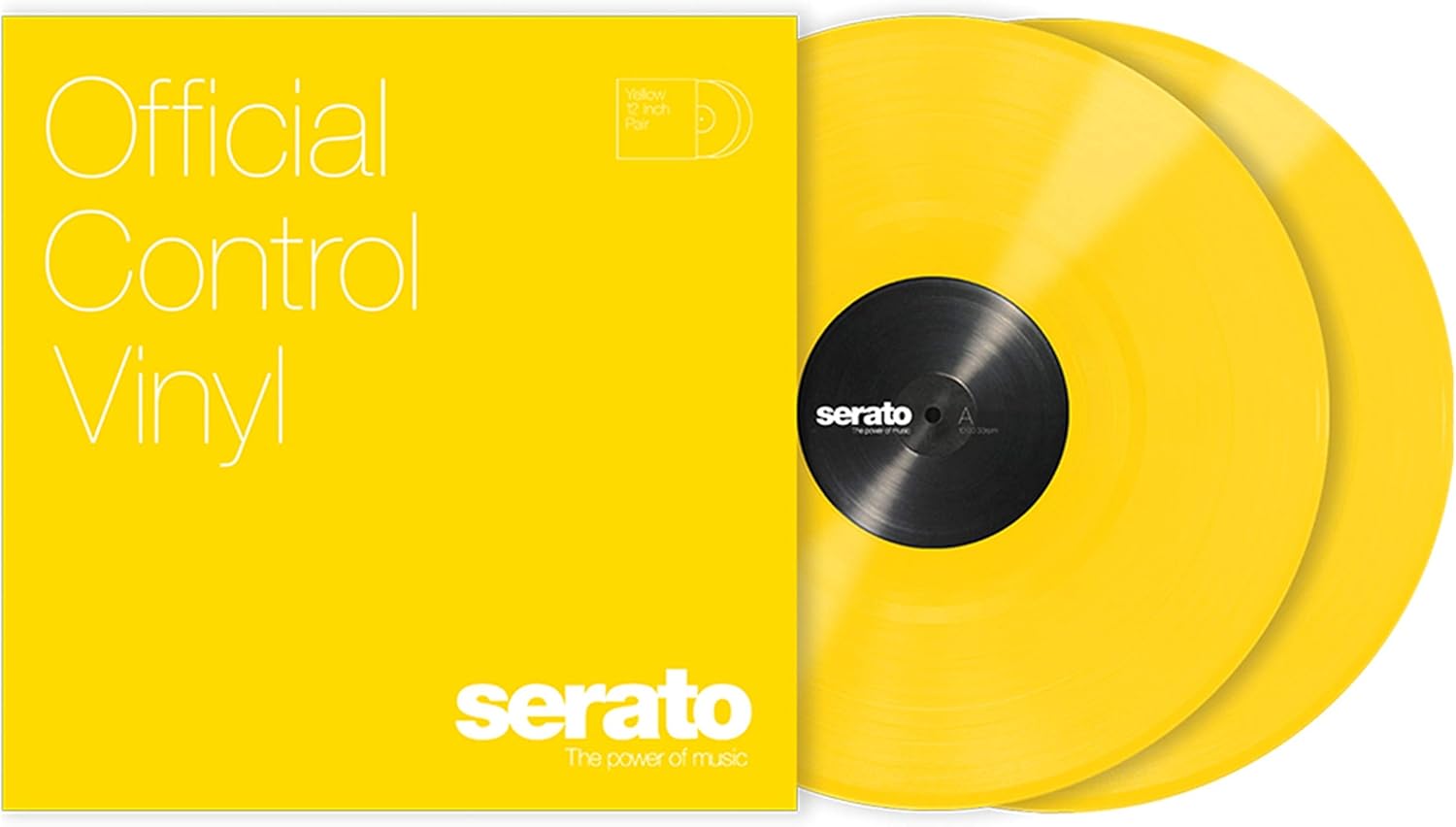 Serato Control Vinyl 12" Pair Blue