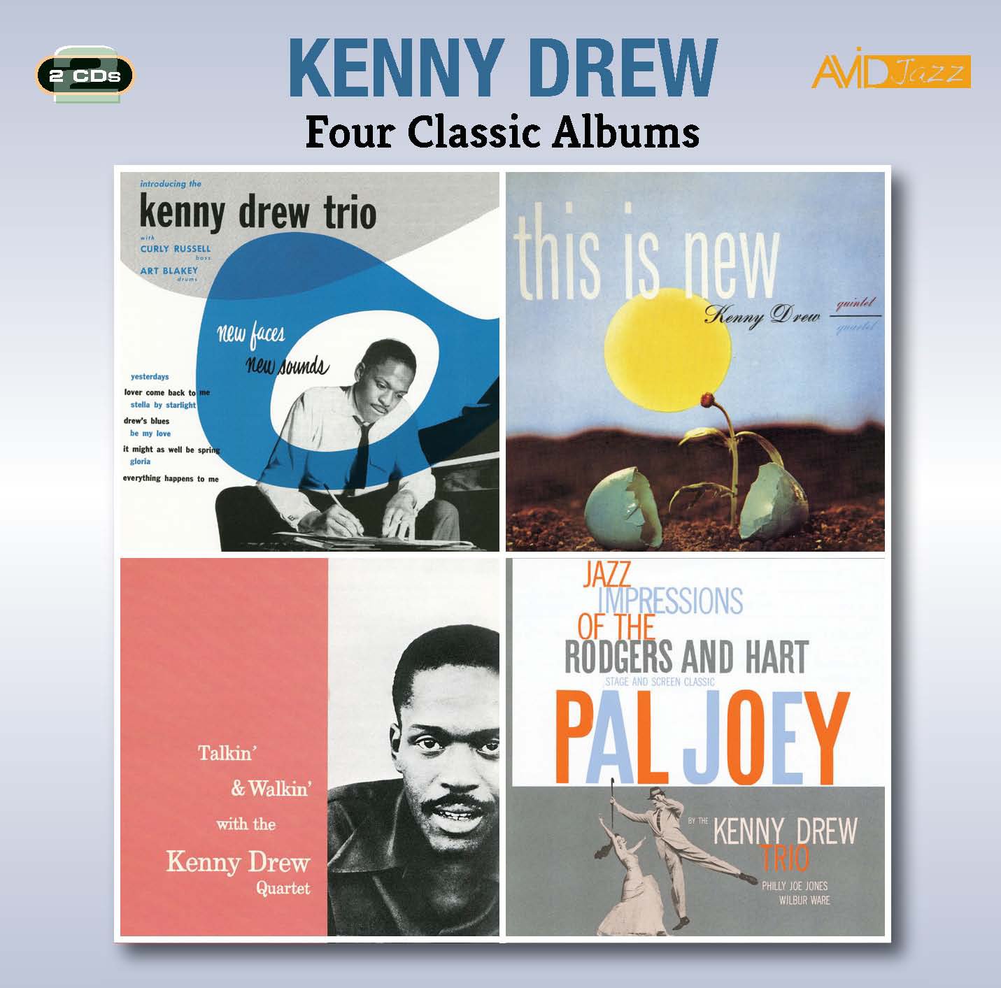 Four Classic Albums (Introducing The Kenny Drew Trio / This Is New / Talkin & Walkin / Jazz Impressions Of Rodgers & Hart - Pal Joey)