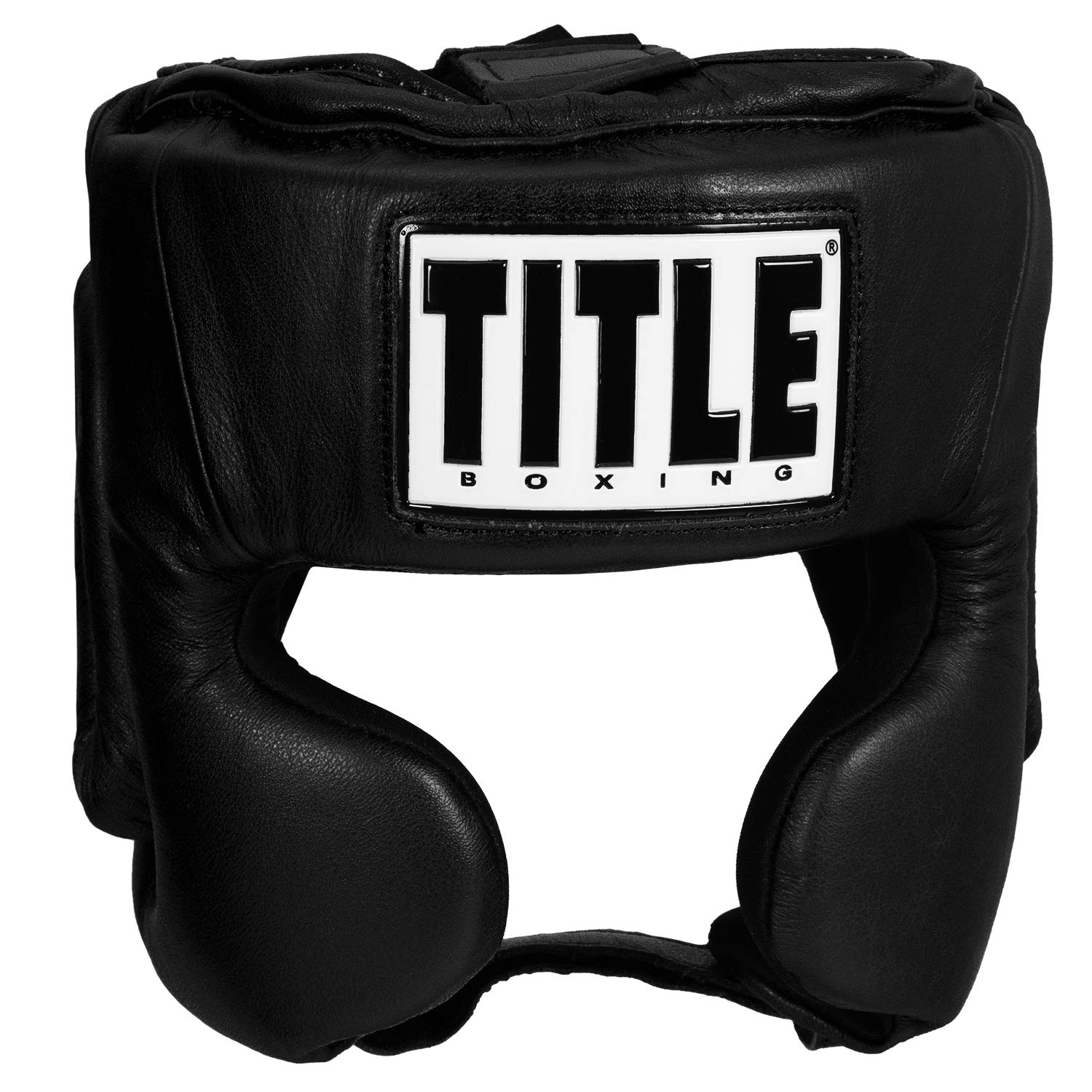 Title USA Boxing Masters Competition Headgear, Black, Medium