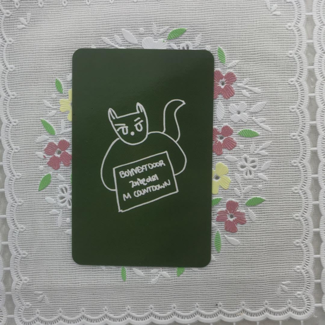 Amazon.co.jp: BOYNEXTDOOR 韓国サノク MC トレカ事前収録ジェヒョン  