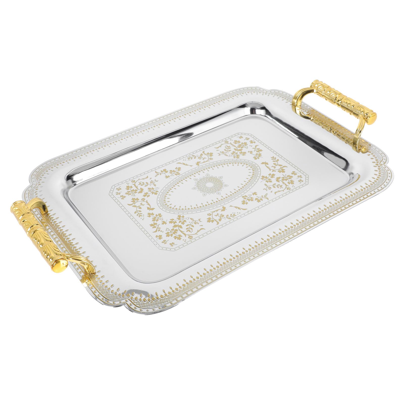 Plateau de service polyvalent pour cuisine rangement ménager et hôtel
