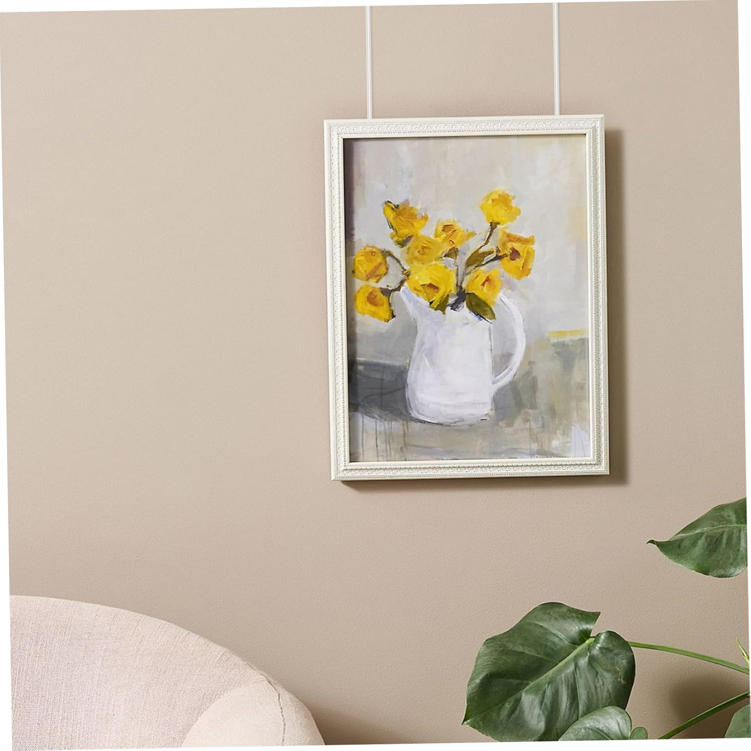 STOBOK 3sets Transparent Nylon Rope Hanging Cords Planters Hanging Wire Picture Frame Wire for Hanging Picture Rail Hooks Invisible Hanging Wire Picture Wire Clothesline Wire 12pcs*3