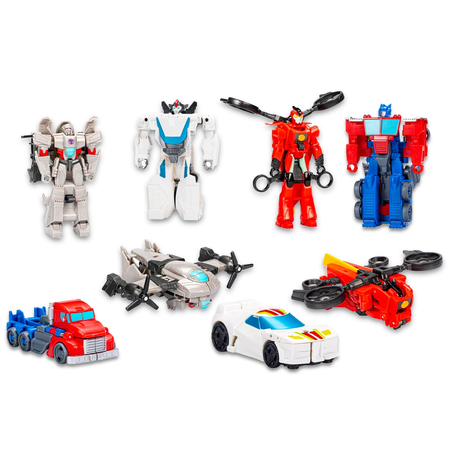 Amazon.com: Transformers 1 Step Flip Changers Earthspark Action 