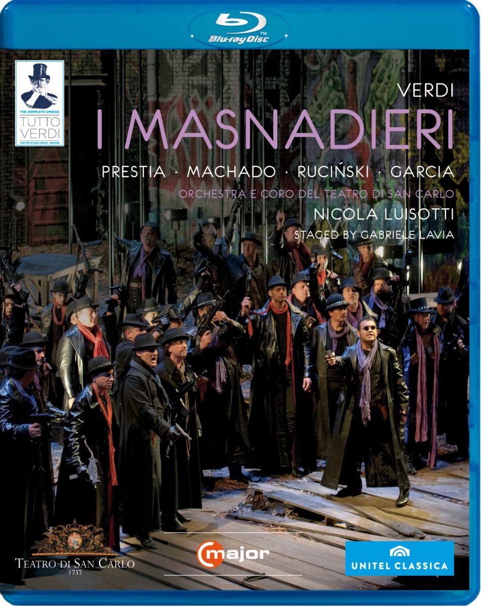 Verdi - I Masnadieri (Blu-ray, 2013) new sealed