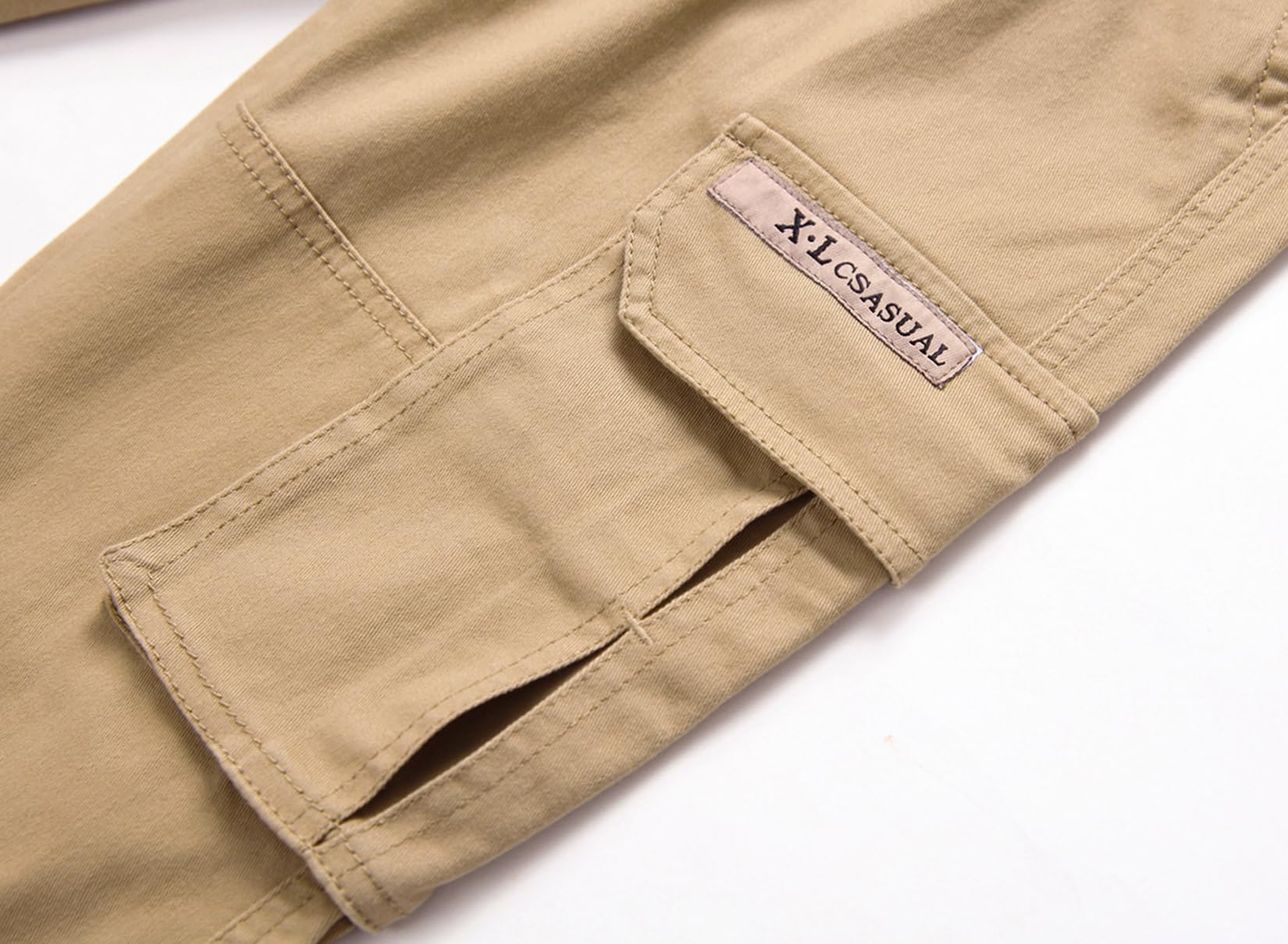 YoungSoul Pantalon Cargo Garçon - Jogging Slim Enfant - Pantalon Taille Élastiquée