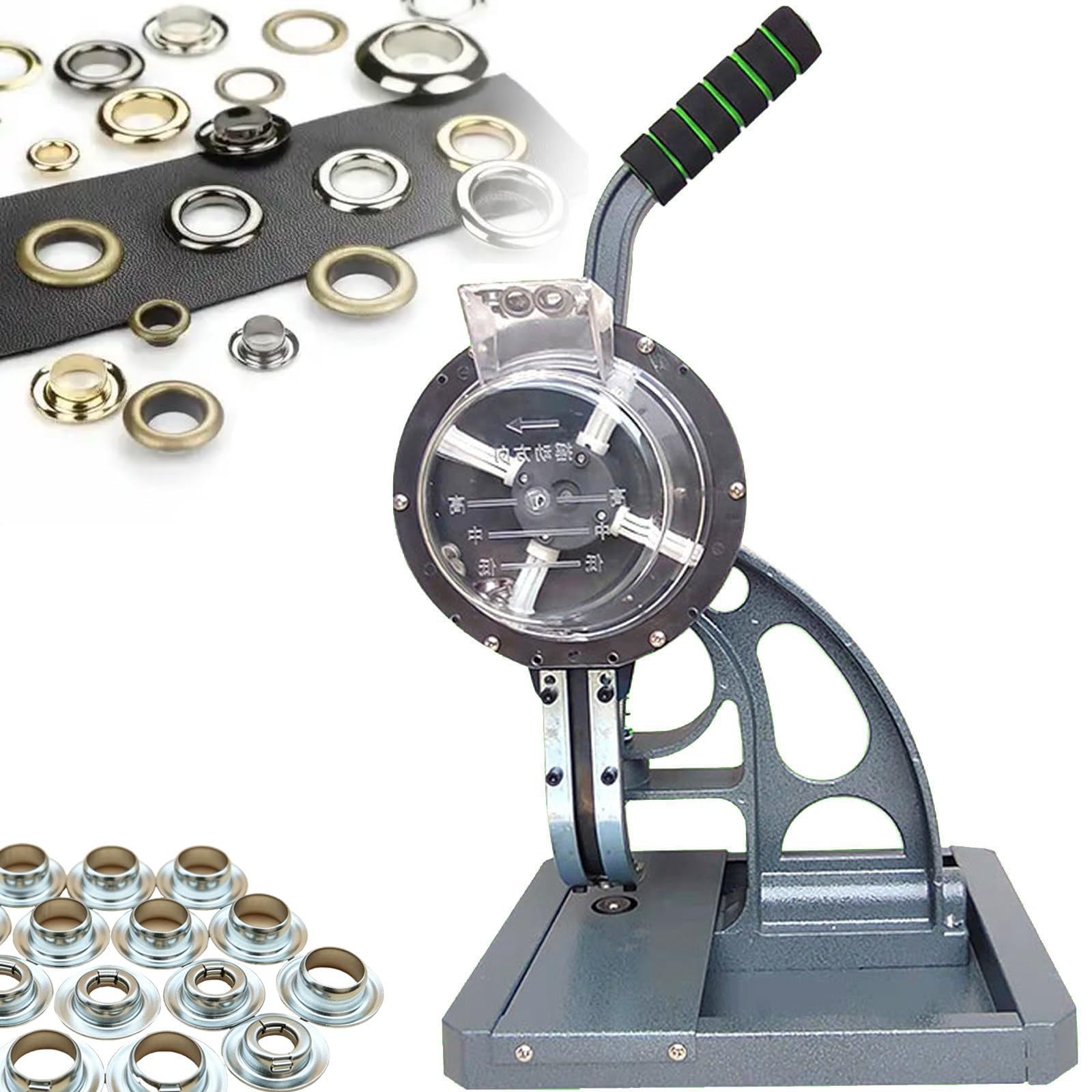 Macchina per Pressare Occhielli con Alimentazione Automatica 6MM