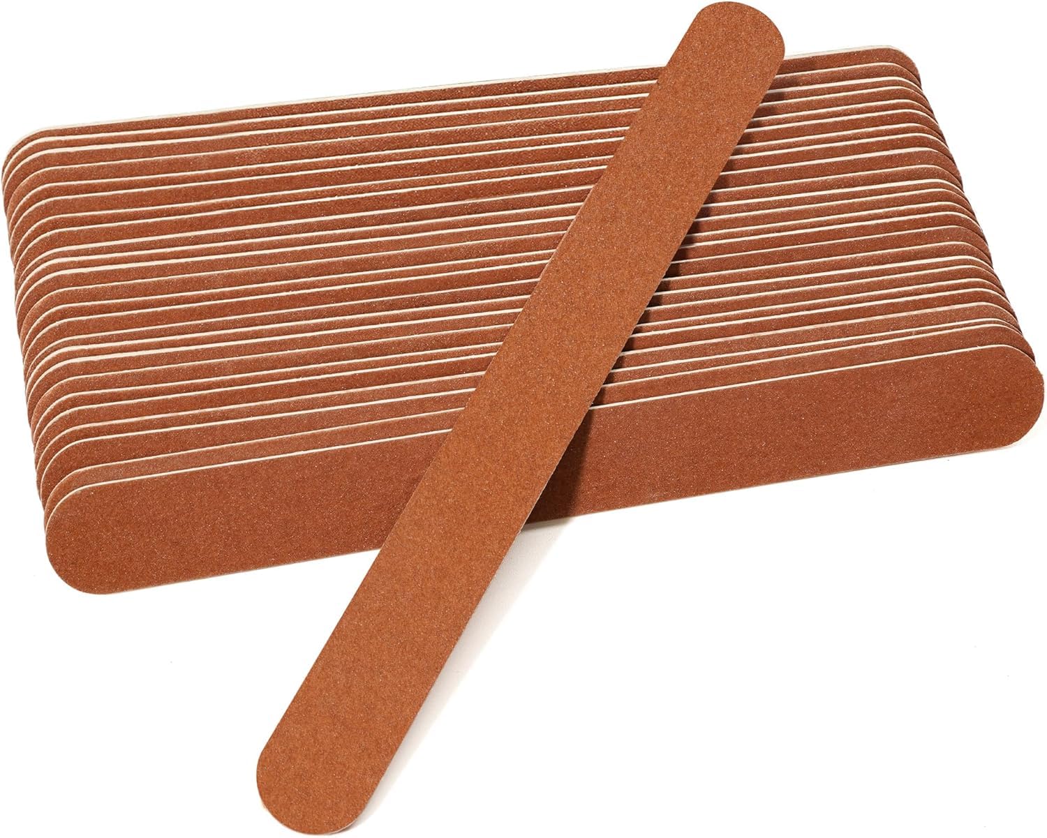 KIRA Nail File Large Emery Boards for Nails, 180 Grit Nail Files for Natural Nails, Thin Emory Nail File Pack Manicure Tool for Home Use 25PCS-image-10