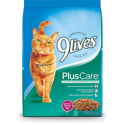 9Lives Plus Care Dry Cat Food, 12 lb. Bag - Plus Care - 12 Pound (Pack of 1)
