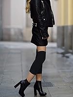 Vista 2 de Boao 3 pares de rodilleras térmicas para mujer, rodilleras térmicas de tela, rodilleras artríticas, rodilleras de compresión