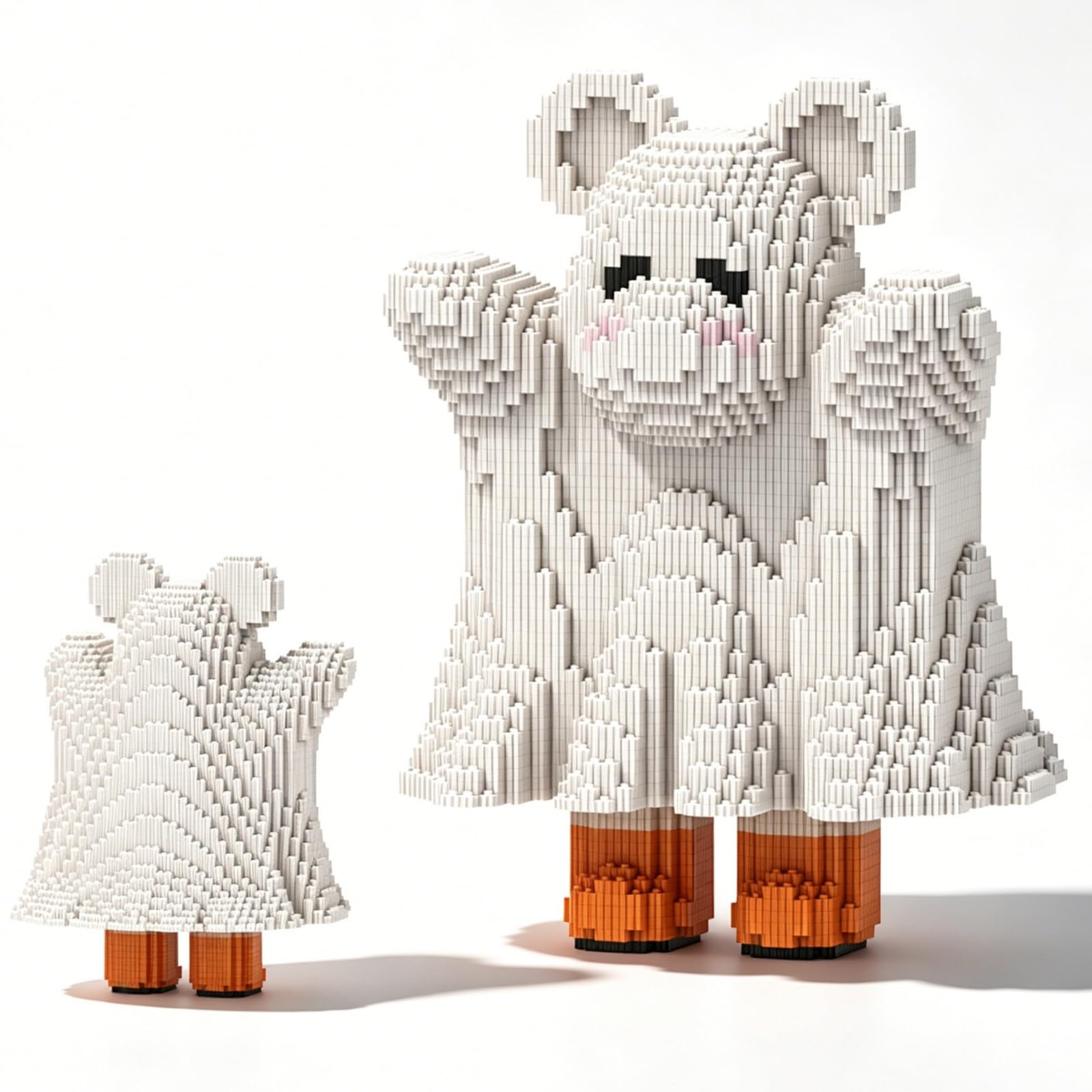DRMNomogeny Horror Teddy Bear Micro Building Blocks Set (5000PCS)