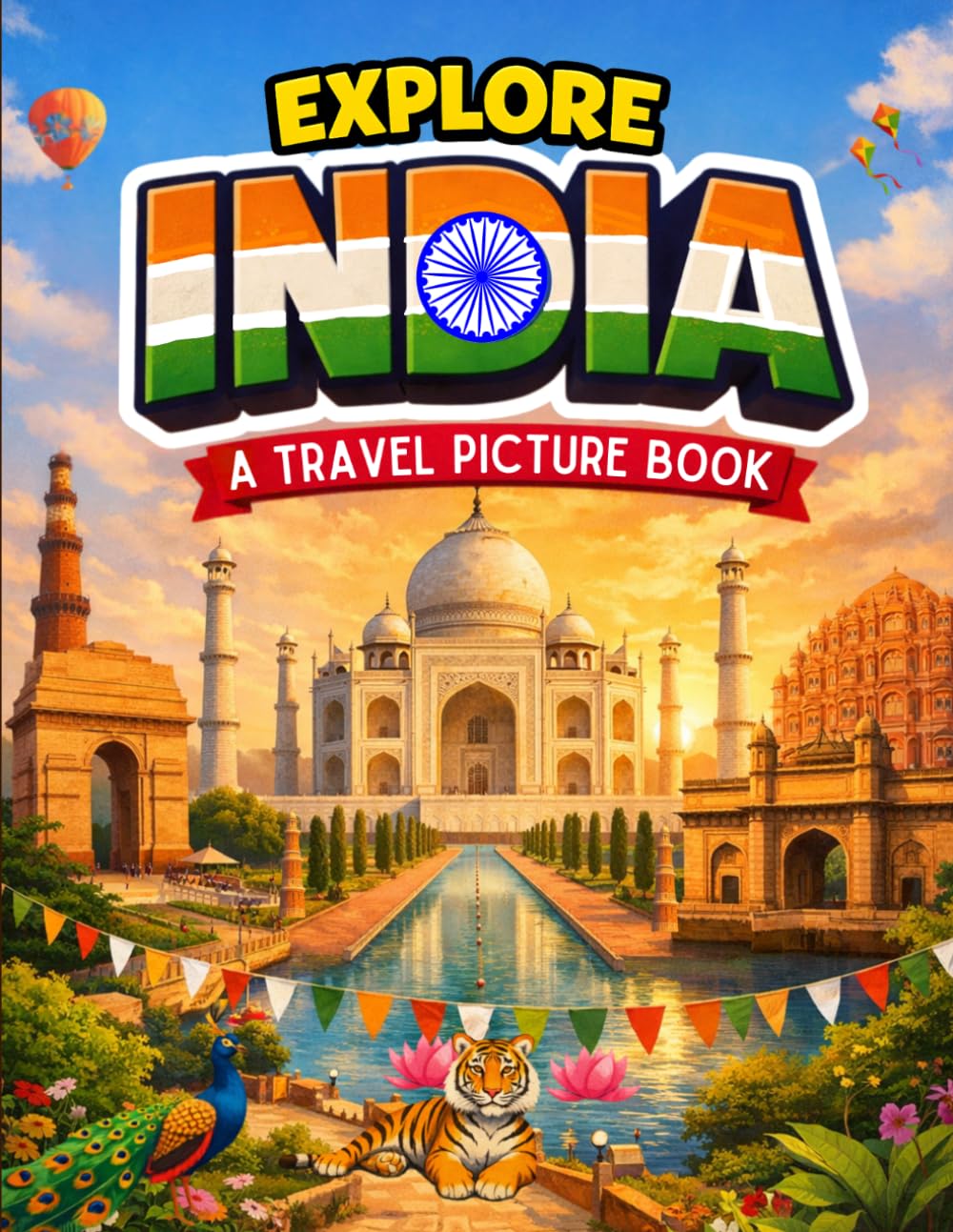 Explore India: A Travel Picture Book: India's Most Iconic Landmarks, Heritage Sites and Cultural Wonders - A Photo Book for All Ages