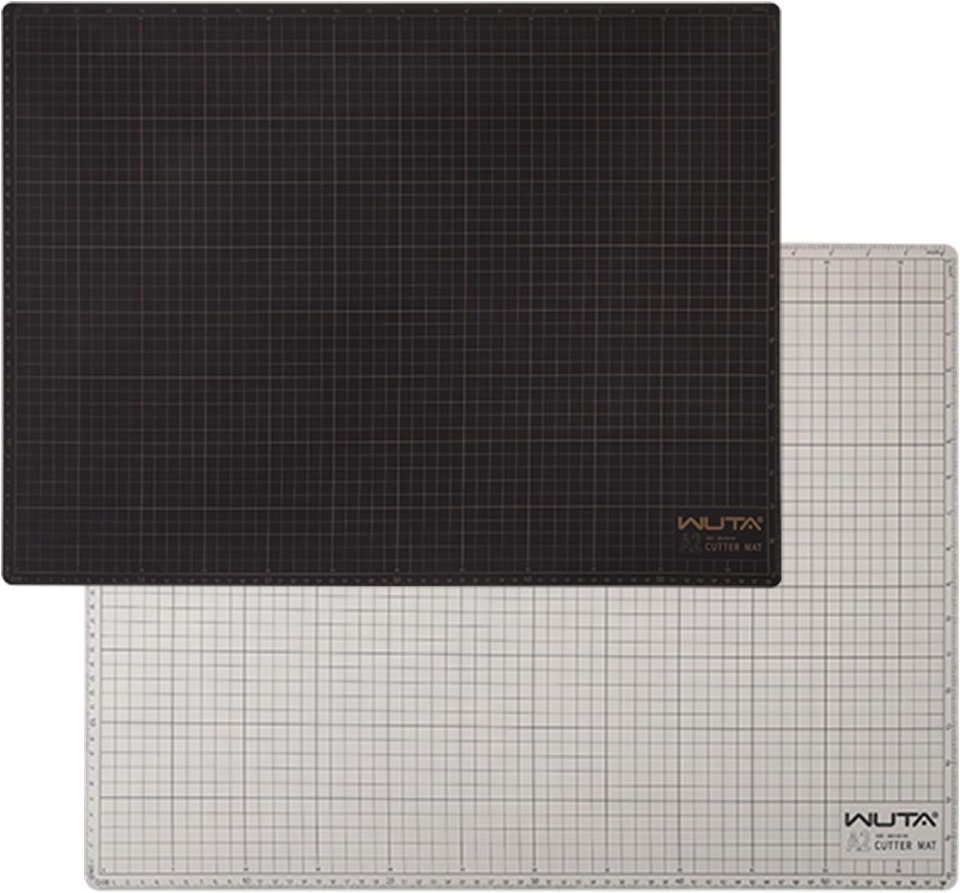 WUTA Self Healing Sewing Mat, PVC Cutting Mat A2 Double Sided Cutting Board for Sewing, Craft, Quilting, Fabric, Scrapbooking Project（23.6" x 17.7")