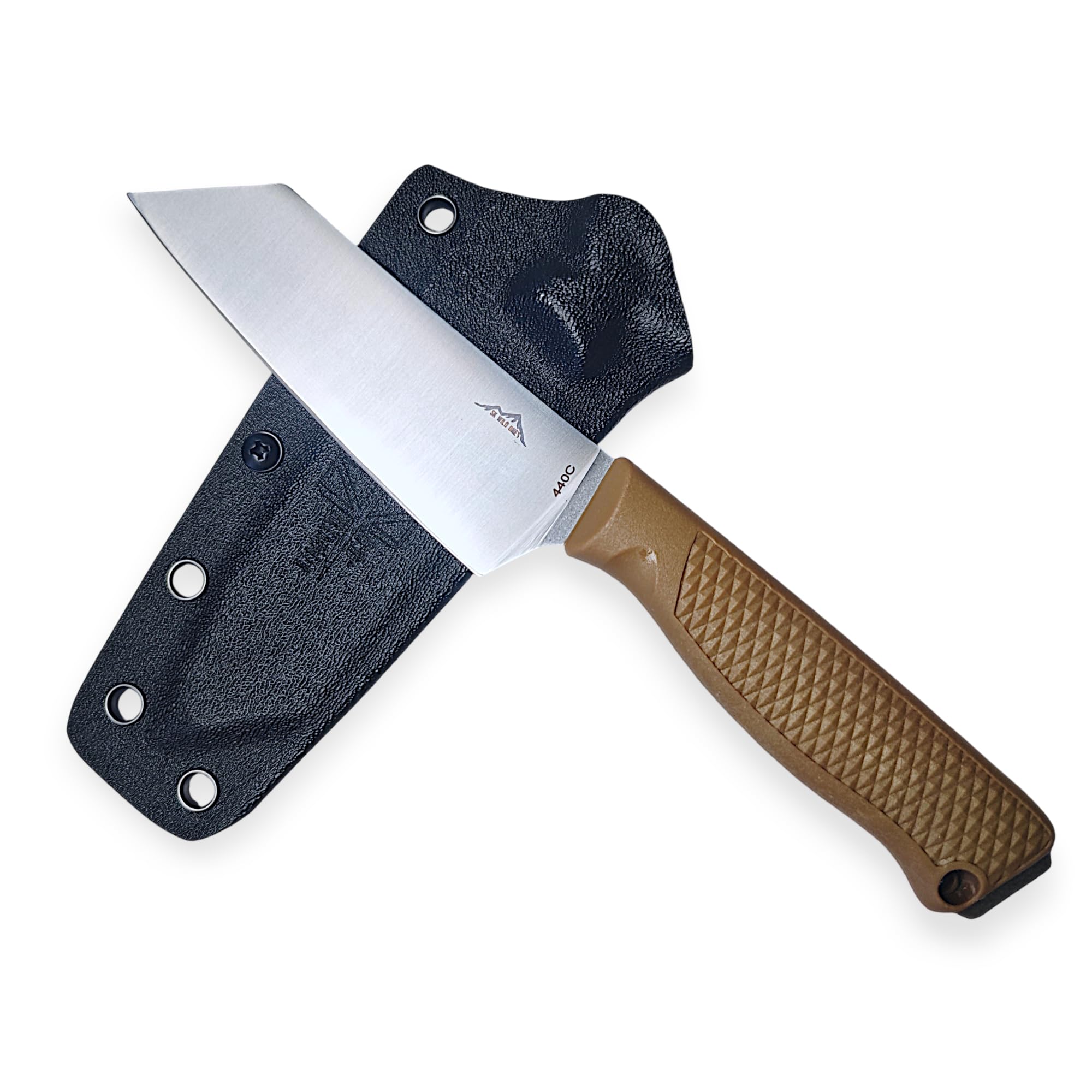 SK Wild Ones®Andri Outdoor Survival Schnbbel Full Tang Messer legal Jagd Kochmesser Küchenmesser