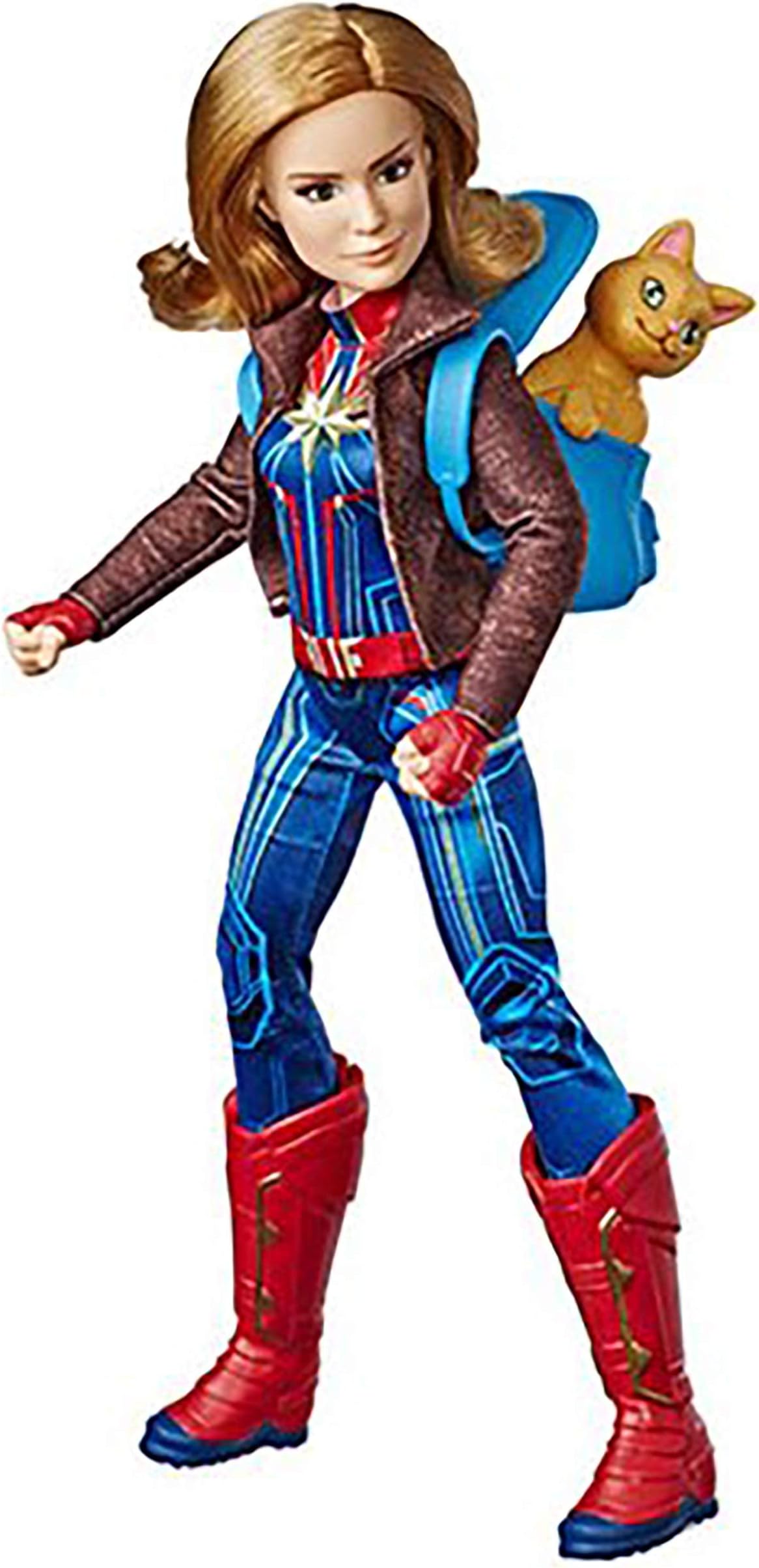 – Captain Marvel Movie Captain Marvel Super Hero Doll Goose The Cat (Ages 6 & Up)