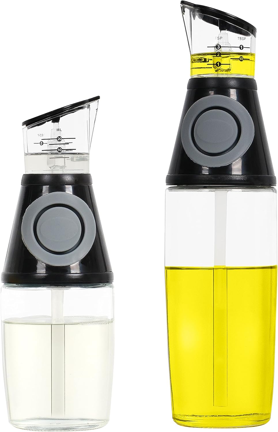Distributeur Vaporisateur D'huile D'olive 2 En 1 - Pour Dosage Précis En Cuisine, Neuf Générique