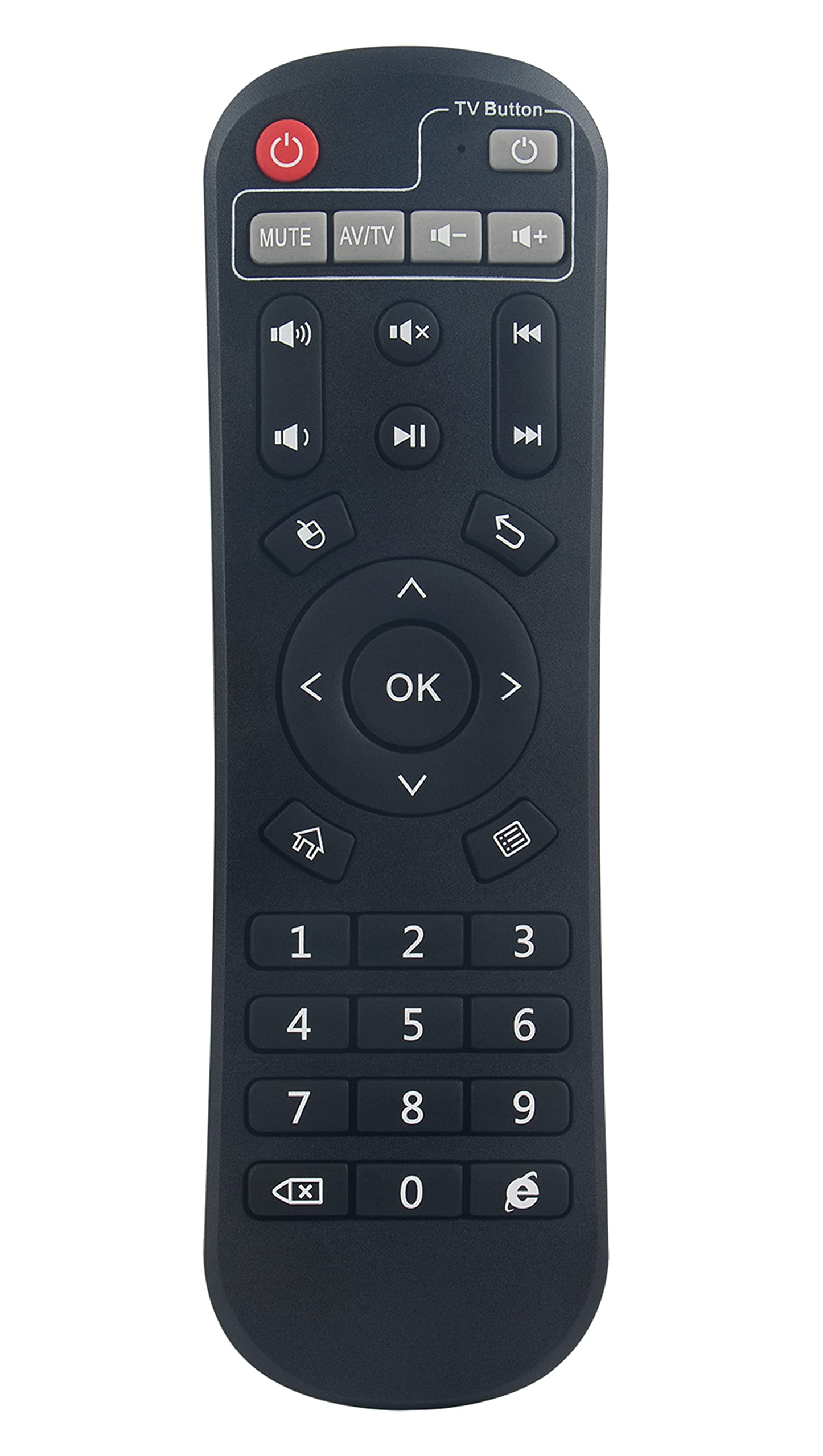 Replace Remote Control fit for All Evpad TV Box 2, 2S,2T, Pro, Pro Plus,Pro+ Plus, 3 and 3s