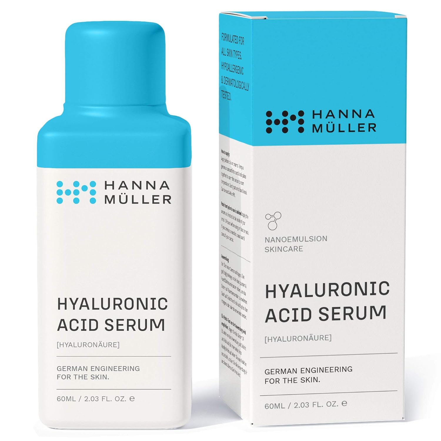 Pure Hyaluronic Acid Serum for Face Anti Wrinkle + Anti
