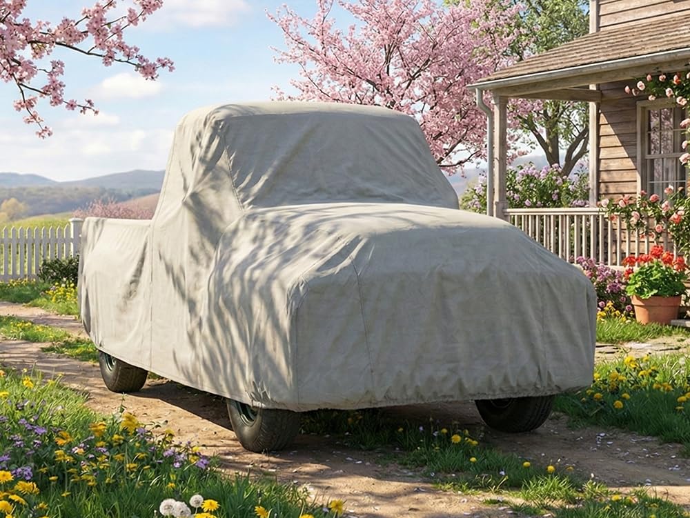 CarsCover Custom Fits for 1948-1956 Ford F1 F100 Truck Pick Up Delivery Car Cover Heavy Duty All Weatherproof — view 2