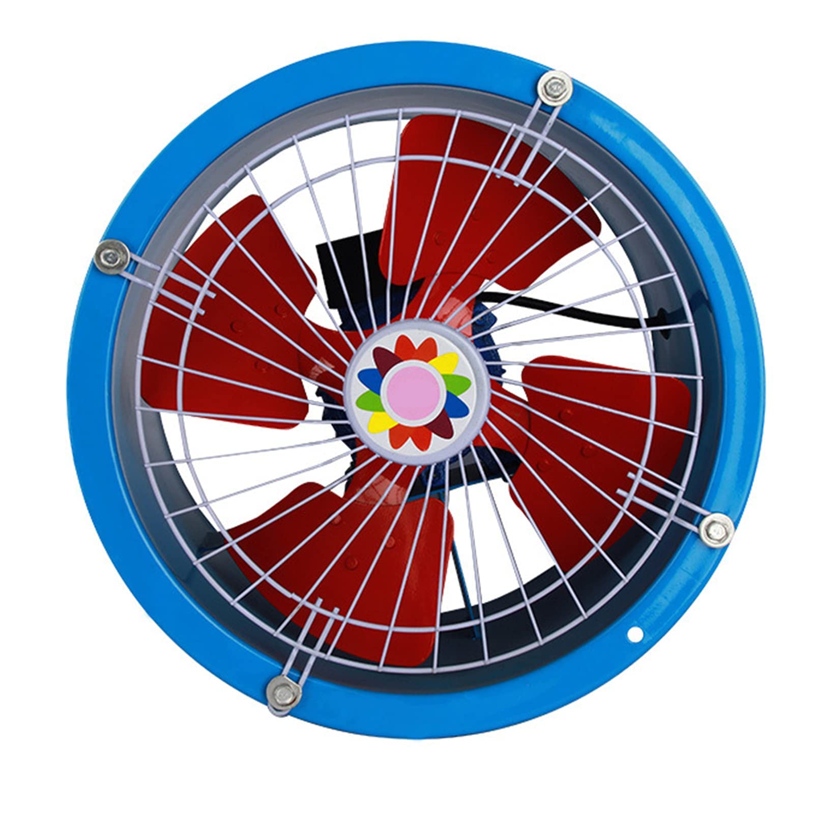 Estrattore d'Aria da Parete 260mm per Ventilazione Industriale Estrattori a Parete elicoidali Estrattori Aspiratori 1000m3/h 220 Volt