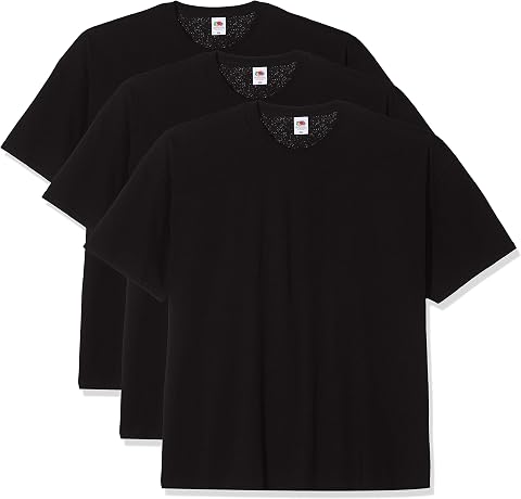 Fruit of the Loom IT Heavy T-Shirt Uomo (Pacco da 3)