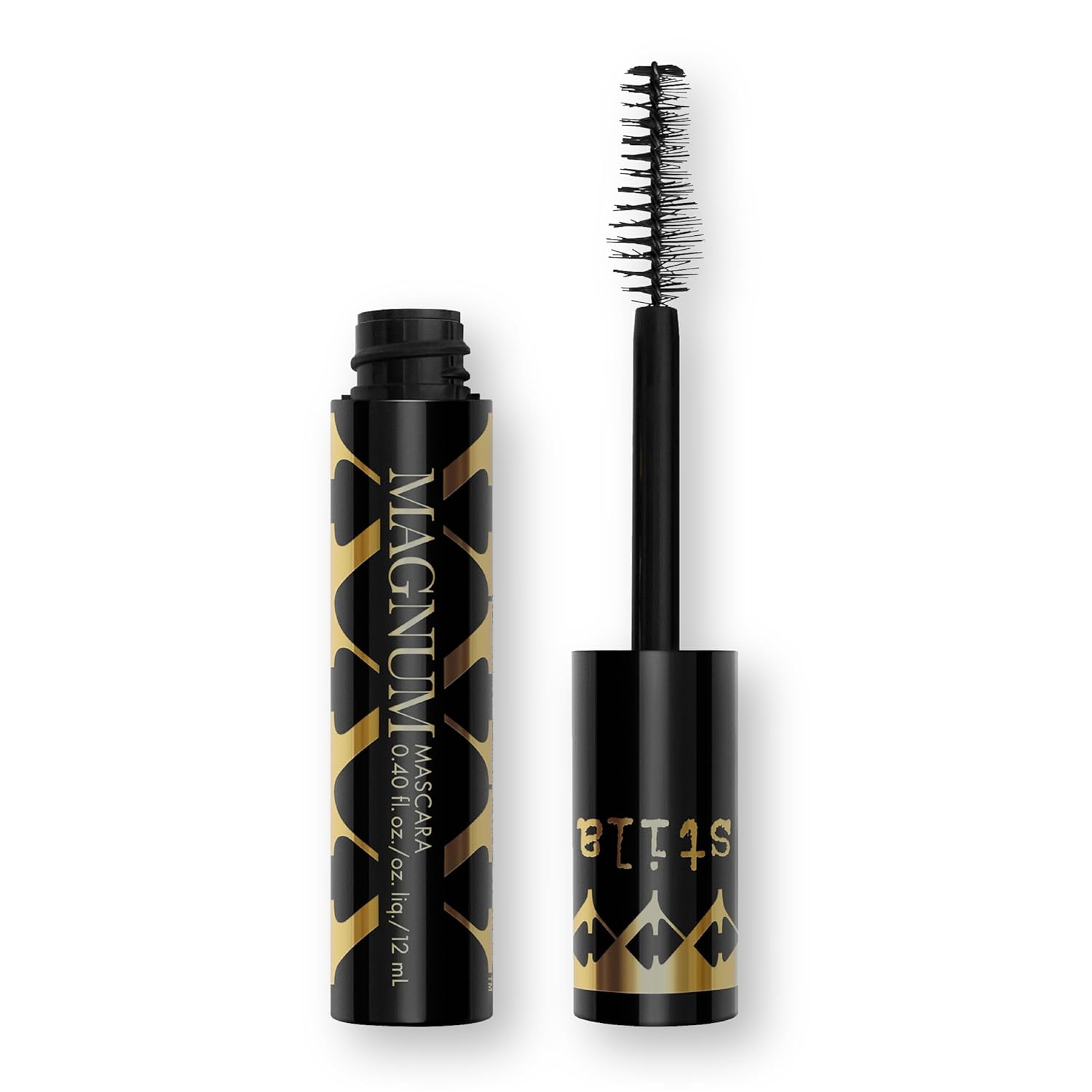 stila Magnum XXX Lash Mascara, Black Voluminous Sky-High Volume, Curl, Lift, Full Length Lightweight, Long-Lasting Eye Makeup Formula 0.40 Fl. Oz.