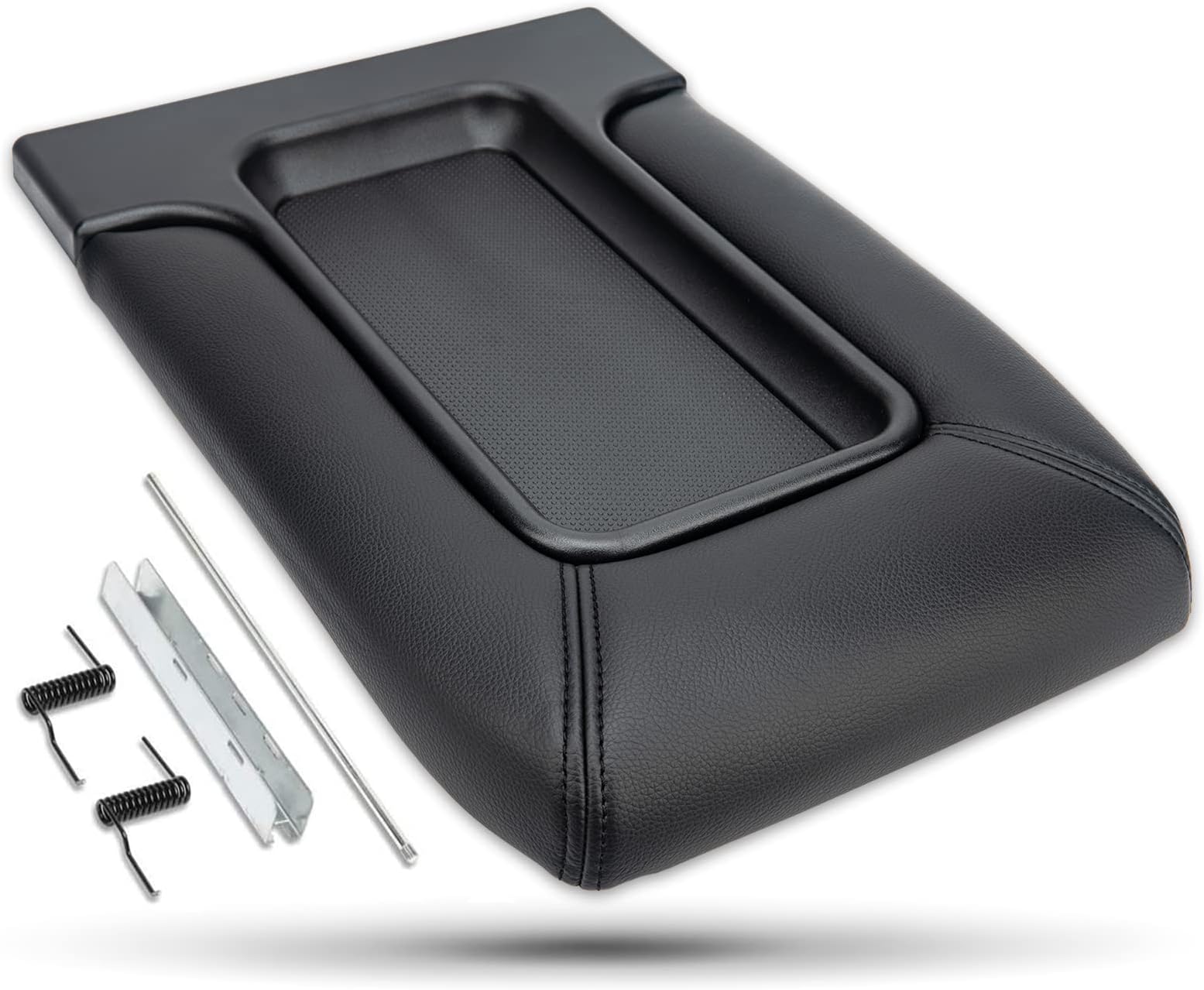 KAKO Center Console Lid Replacement, Center Console Cover for 1999-2007 Chevy Silverado Avalanche Tahoe Suburban Sierra Yukon Center Console Replacement Lid, Replaces19127364 19127365 19127366