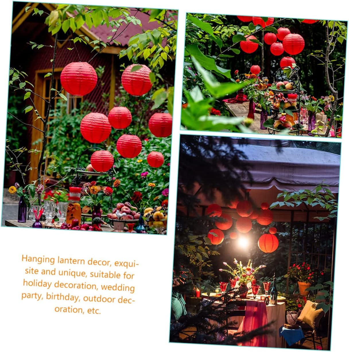 25pcs Paper Lanterns for Weddings Parties and Decorations for Birthdays Outdoor Events and Themed Celebrations Create Festive Atmosphere