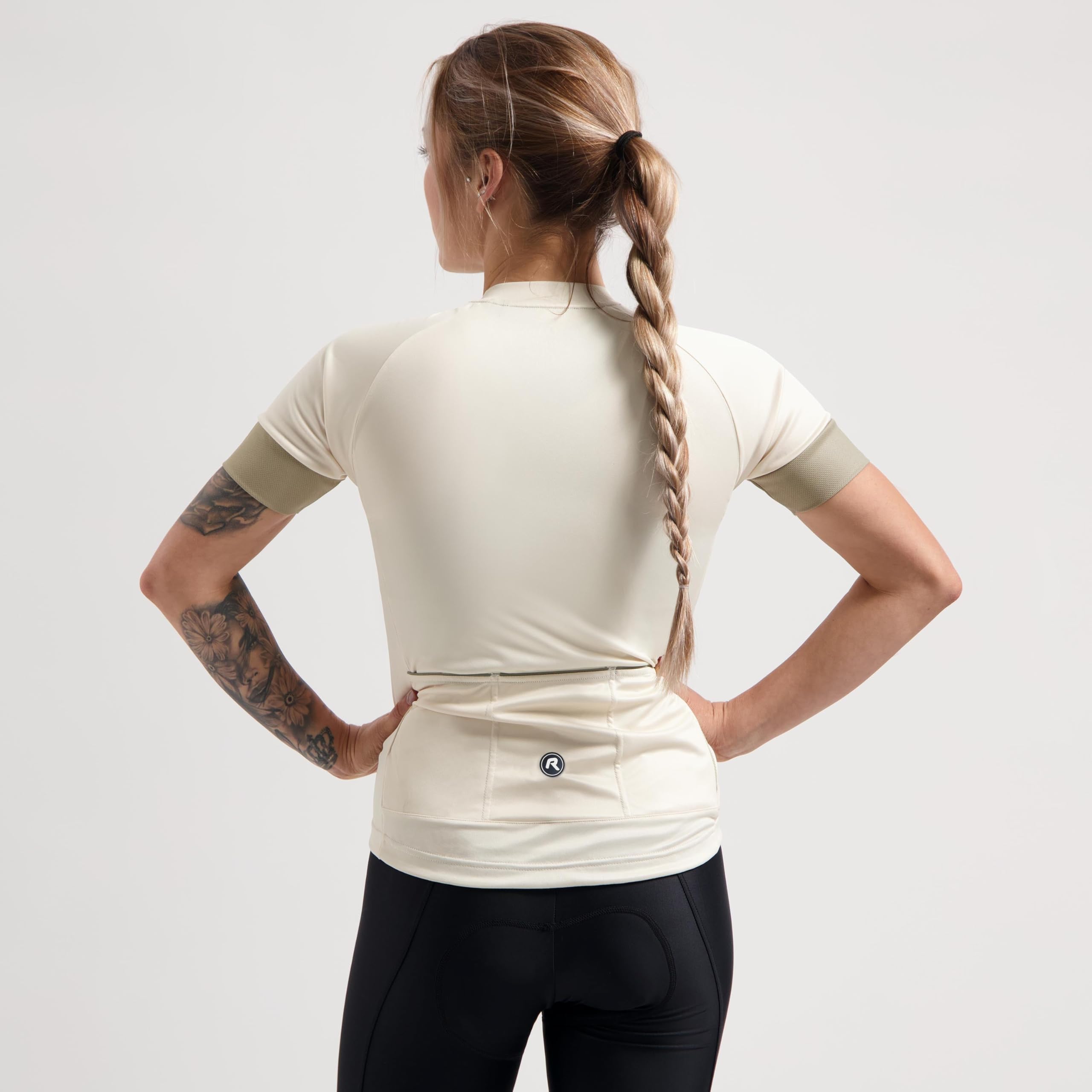 Rogelli Maglia da Ciclismo da Donna a Maniche Corte, Traspirante e ad Asciugatura Rapida, Maglia Estiva per Bici da Corsa e Tempo Libero - Modesta