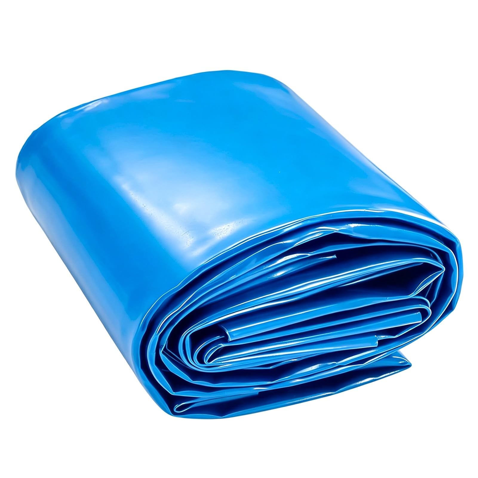 Grande Telo per Stagno Blu, Fodera per Diga Geomembrana Flessibile 3x4m 5x5m 7x8m 10x15m Pellicola Impermeabile HDPE per Piscine per Pesci Stagni da Giardino Sottofondo Acquatico(4x6m)