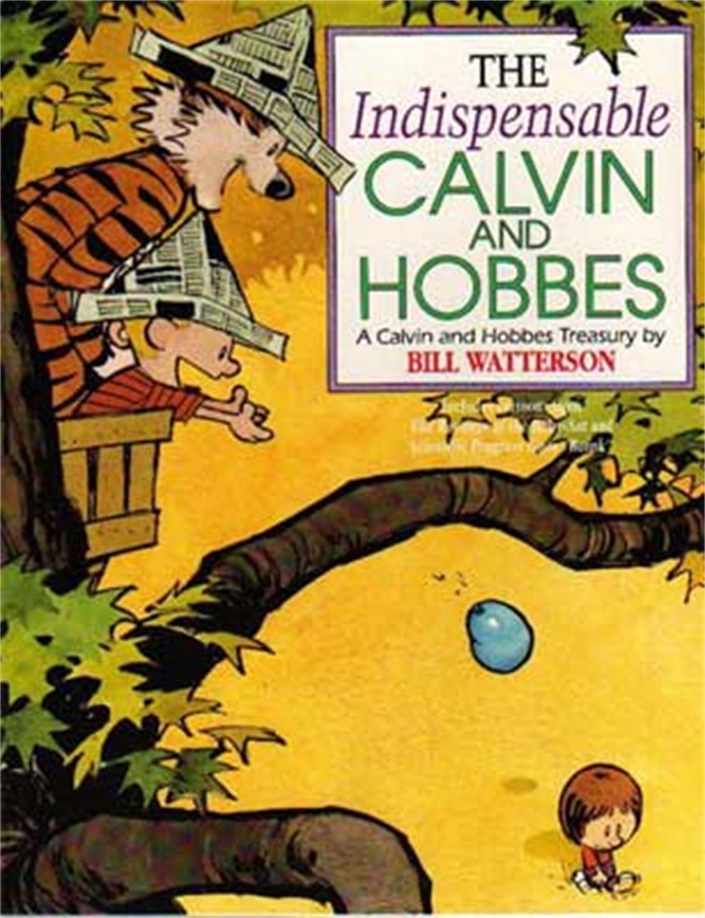The Indispensable Calvin And Hobbes by Bill Watterson PAPERBACK 9780751500288