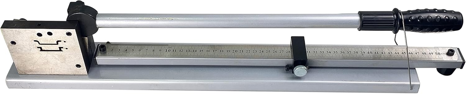 HFS(R) Din Rail Cutter Manual Guide Double Groove Cutting Tool with Dual Scale for Aluminium and Steel Rail