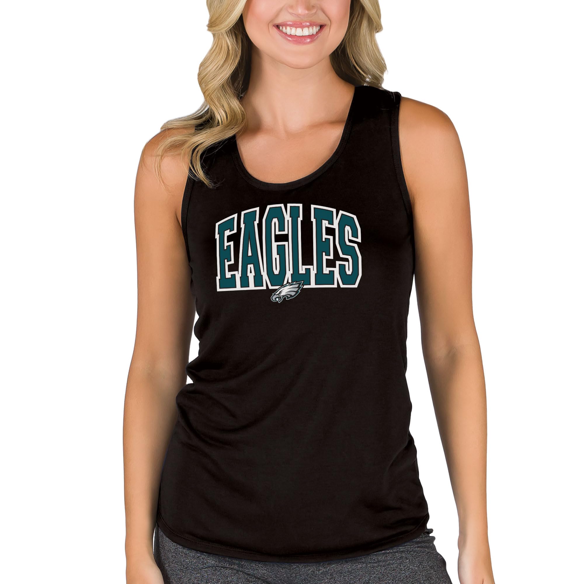 Concepts Sport Women's NFL Marathon Racer Back Tank Top