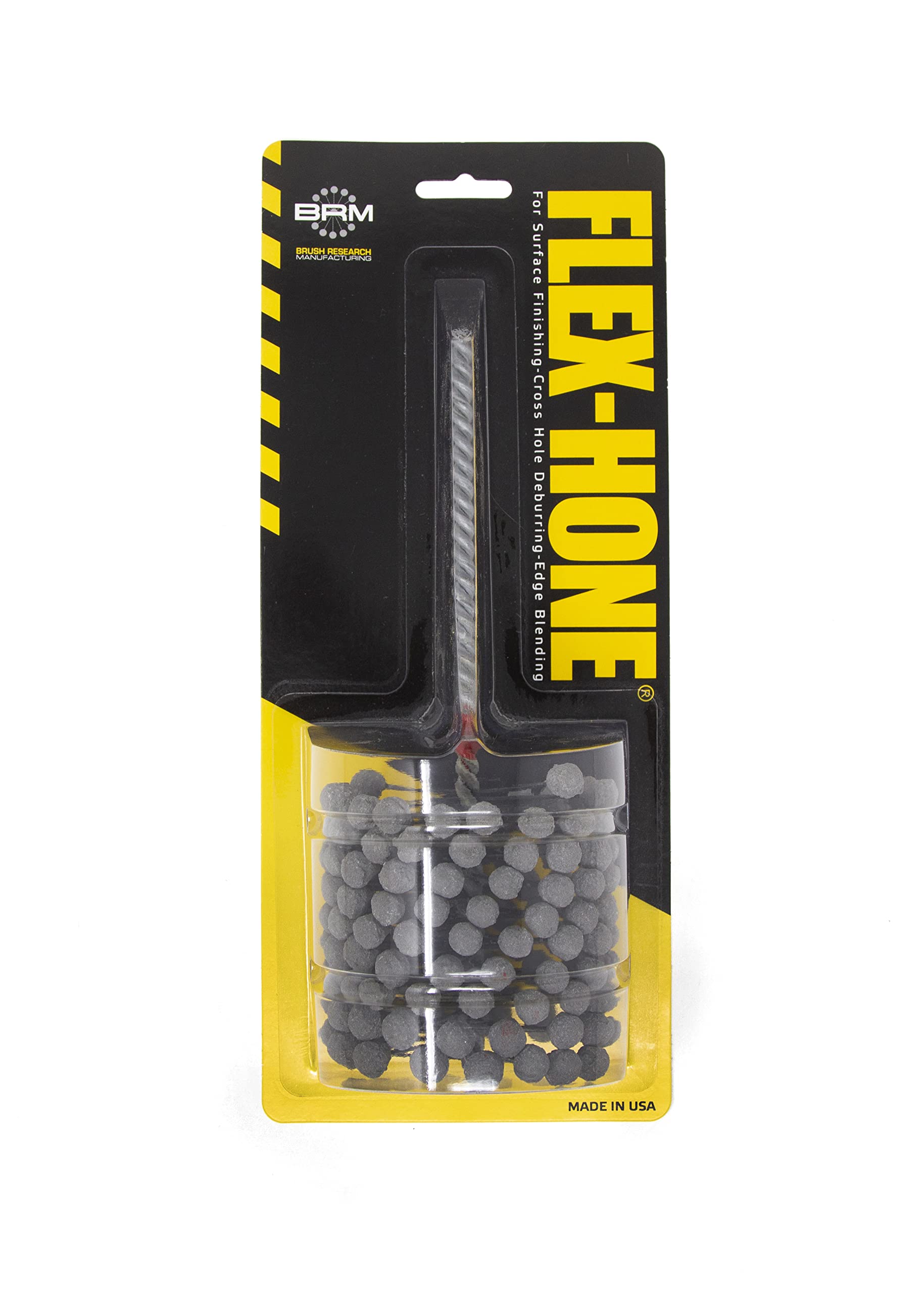 Rodoir cylindre Flexible - FLEX-HONE® - Ø 69,9 mm - Grain 240 Zirconium Alumine - Outil professionnel pour alésage de Ø 67 à 69,9 mm