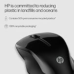 HP 250 Dual Mouse - for Computer or Laptop - Multi-OS & Device Compatibility, Dual-Mode 2.4 GHZ or Bluetooth Connectivity - Multi-Surface Technology - 1-Year Battery Life - Ambidextrous