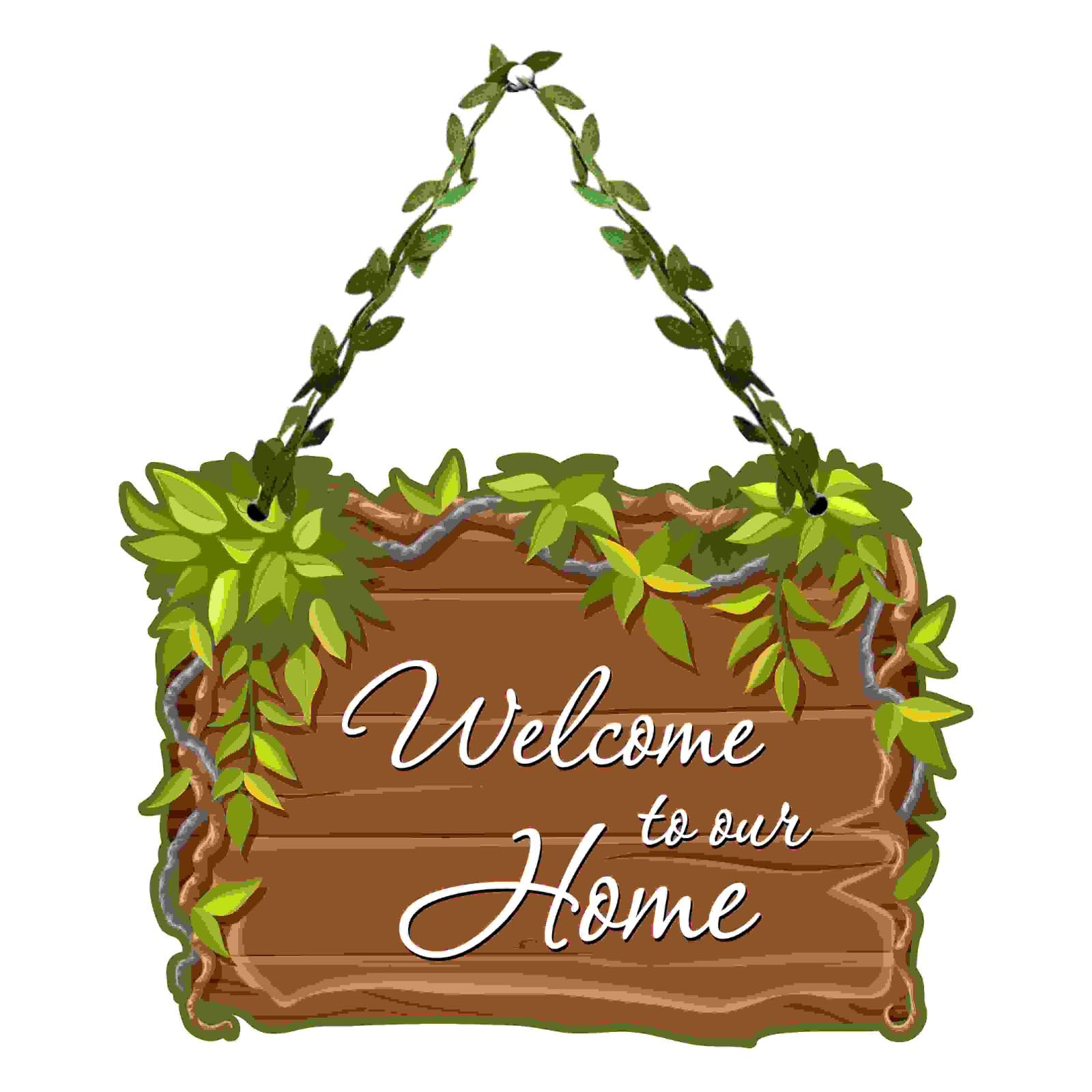 Day Dream Wooden Wall Decor Items | Welcom To Our Home Decor Items for Living Room | Wall Hangings Decoration for Living Room | Door Hanging| Home decorative items