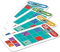 Vista 4 de Zip City Logic - Juego de mesa de rompecabezas LogiQuest Juego de rompecabezas para niños y familia Incluye 40 rompecabezas A partir de 8 años