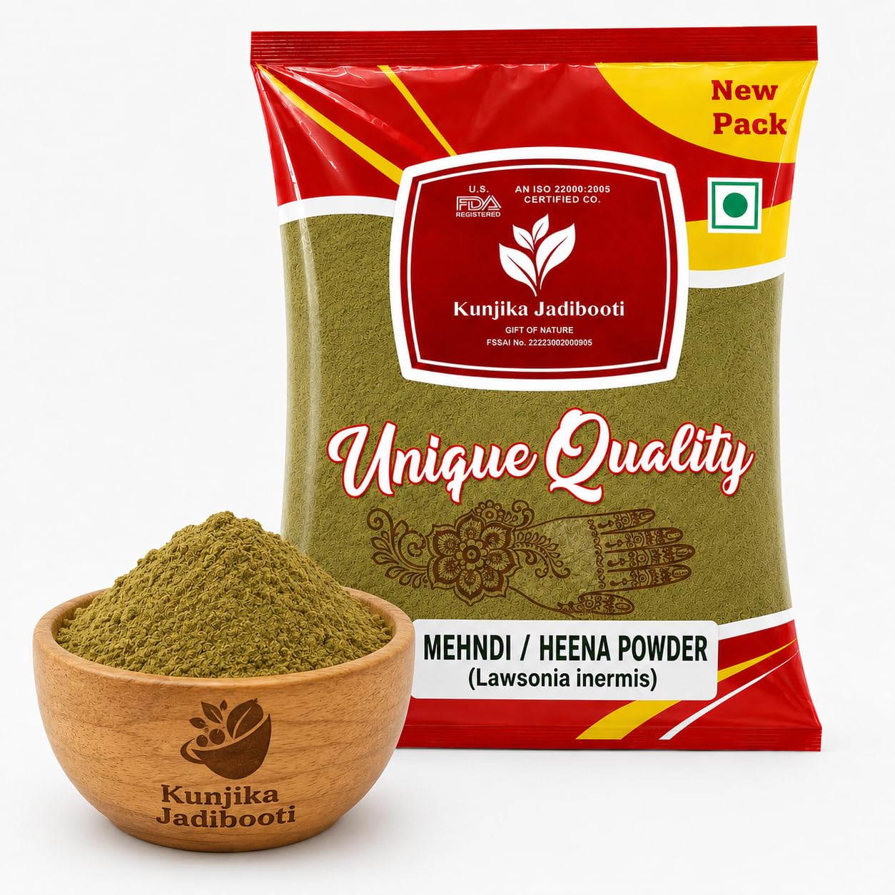 Mehndi Leaves Powder | 100% Pure Henna (Lawsonia inermis) Leaf Powder | Natural Hair & Hand Mehndi | Herbal Hair Care | Chemical Free | No Added Color or Preservatives | 100g-image-29