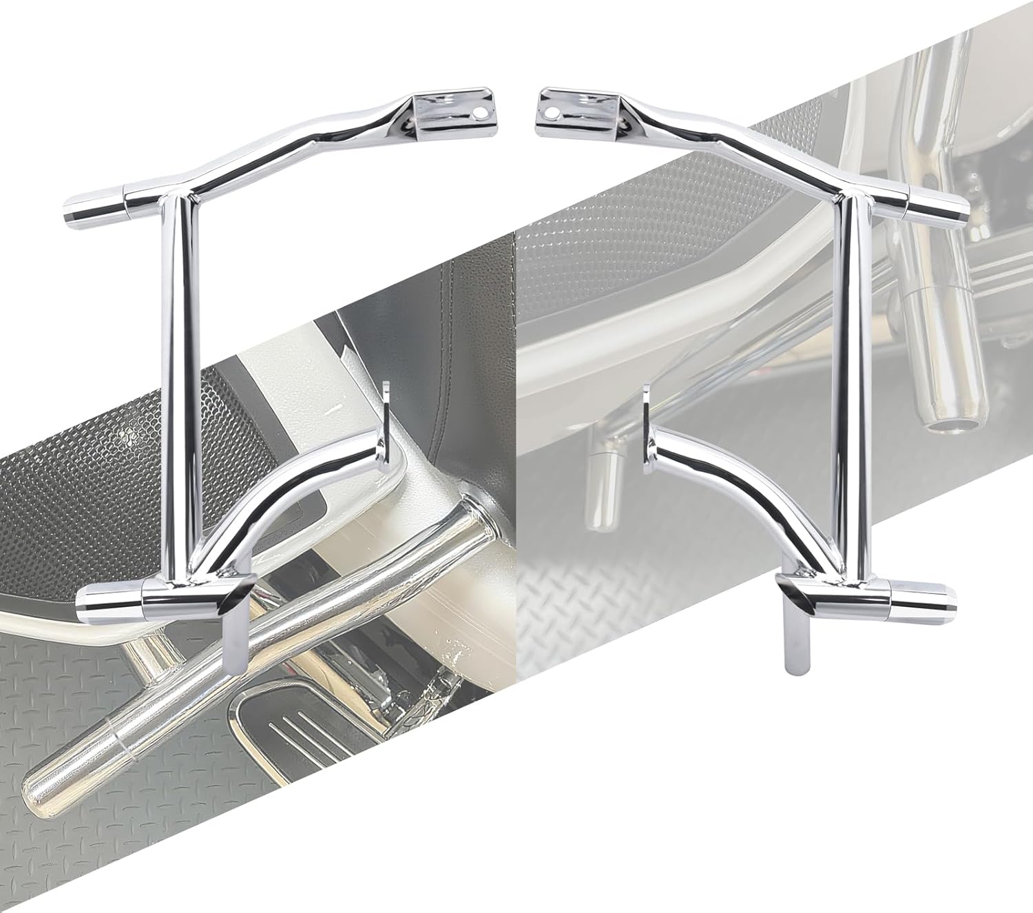 Saddlebag Guard Tip-Over Crash Bars Fit for Harley Touring Street Glide FLHX Road Glide FLTRX Road King FLHR Electra Glide FLHT CVO Ultra Limited 09-2025 Chrome