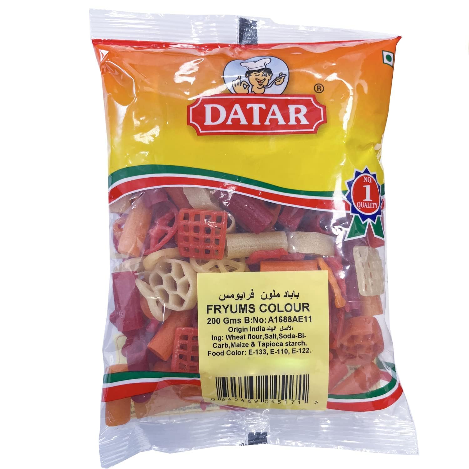 Datar Fryums Colour 200g