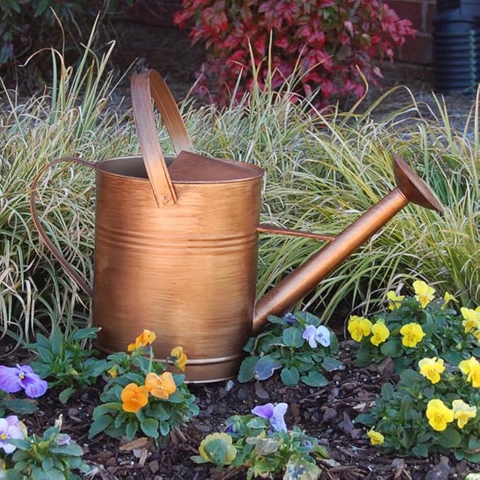 GCDAustram Metal Watering Can, 2Gallon, Copper Brush Amazon.co.uk