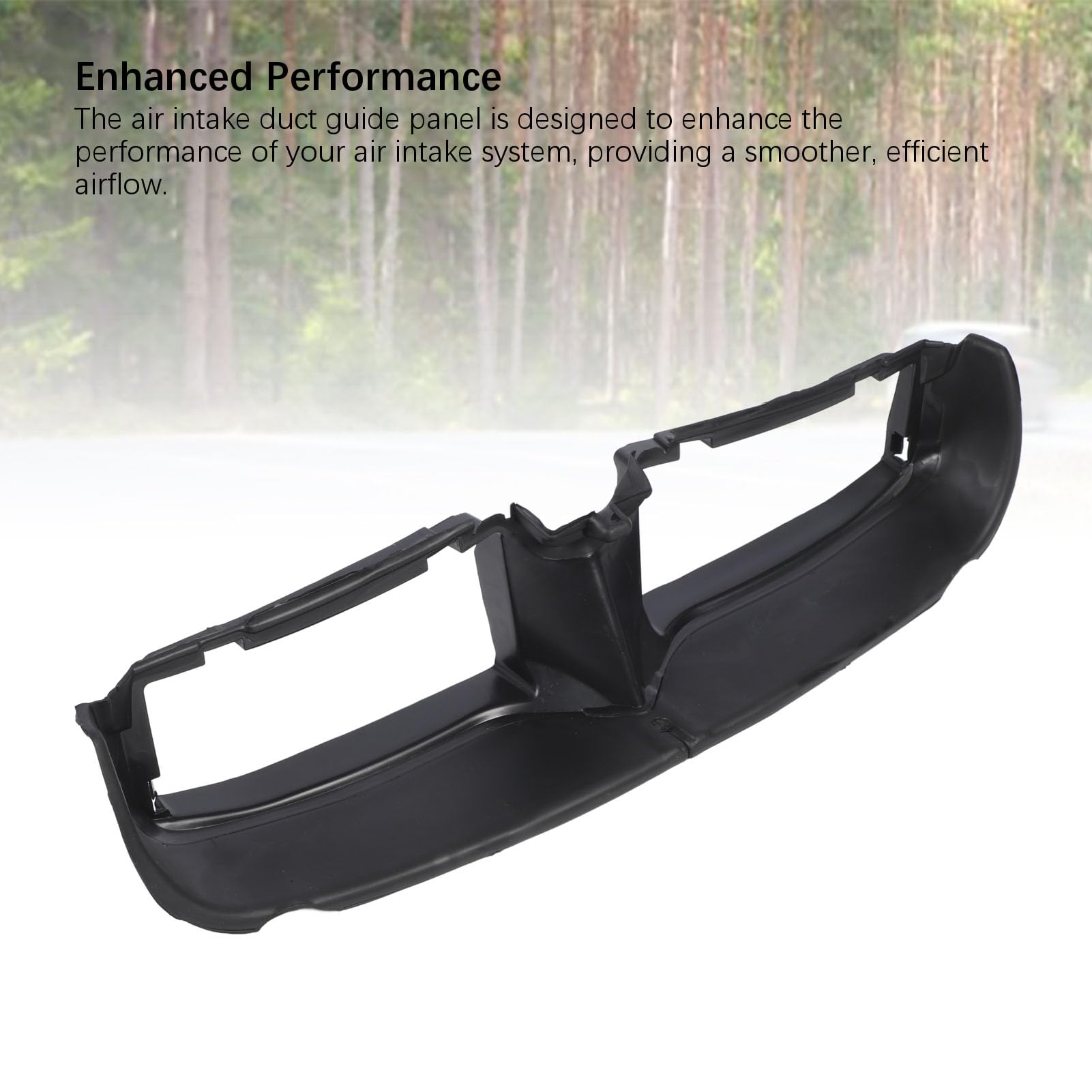 Enhance Performance Panneau de Guidage du Conduit d'admission d'air Avant 51117134099 pour Série 3 E90 E91 – Grille de Guidage du Conduit d'air Supérieur pour une Meilleure