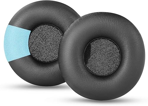 Almohadillas de repuesto para auriculares de espuma compatible con Sony MDRZX110NC MDR ZX110NC (negro)