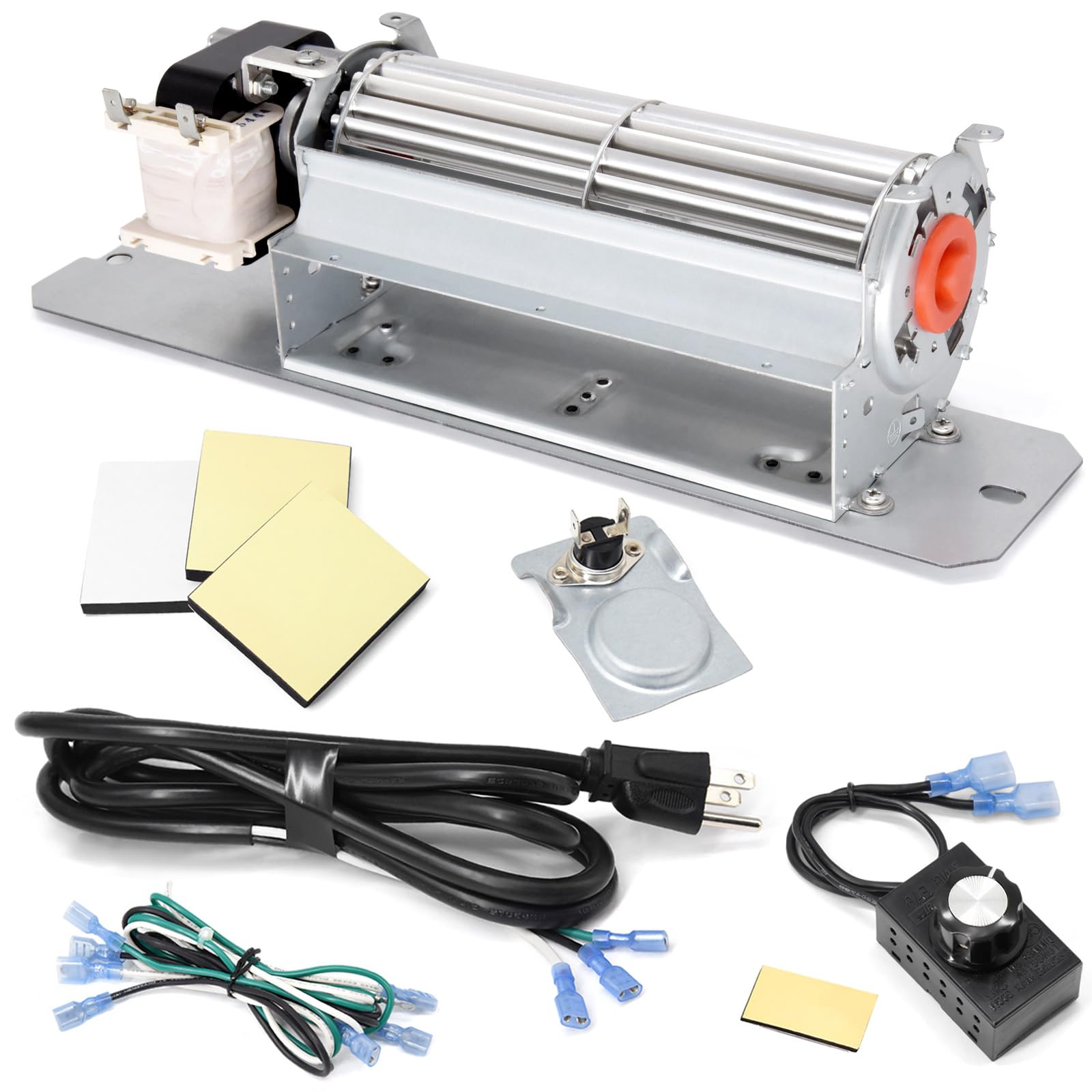 Replacement For Napoleon & Continental Fireplaces Blower Fan Kit, GZ550-1KT GZ550 GZ552 Fireplace Blower Fans For BC36 BC36DFN BC36DFNE GD36NTR BGD33NR, Rotom HB-RB58