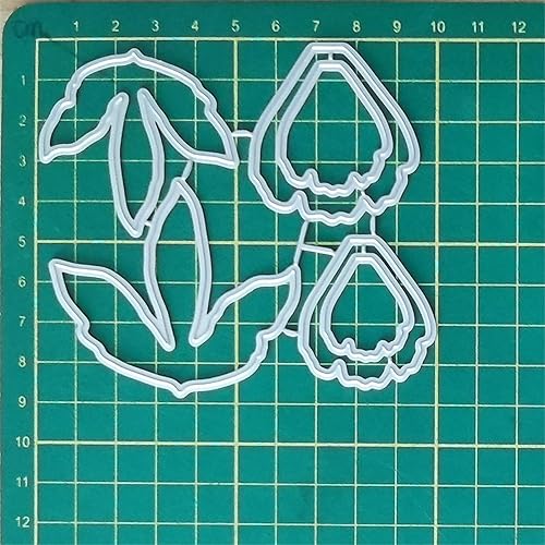 Miniatura 27 de Troqueles para álbumes de recortes para hacer tarjetas, troqueles de corte de metal de Navidad, plantilla de perforación de papel para manualidades