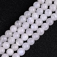 Vista 84 de GEM-Inside - Cuentas sueltas de ágata india natural de 0.157 pulgadas (0.157 in) con cuentas redondas de cristal energético para hacer joyas, 15