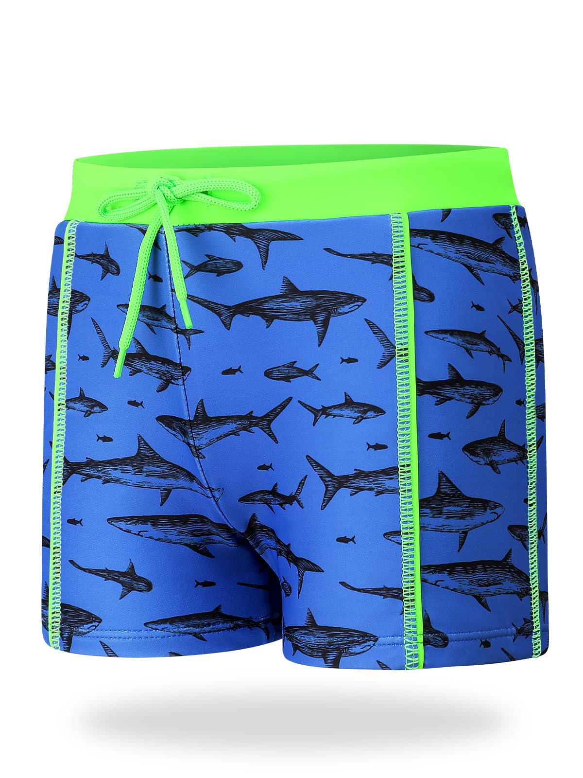 Aiseyi Badehose Jungen Badeshorts Schwimmhose Kinder mit Gefüttert Elastischer Bund