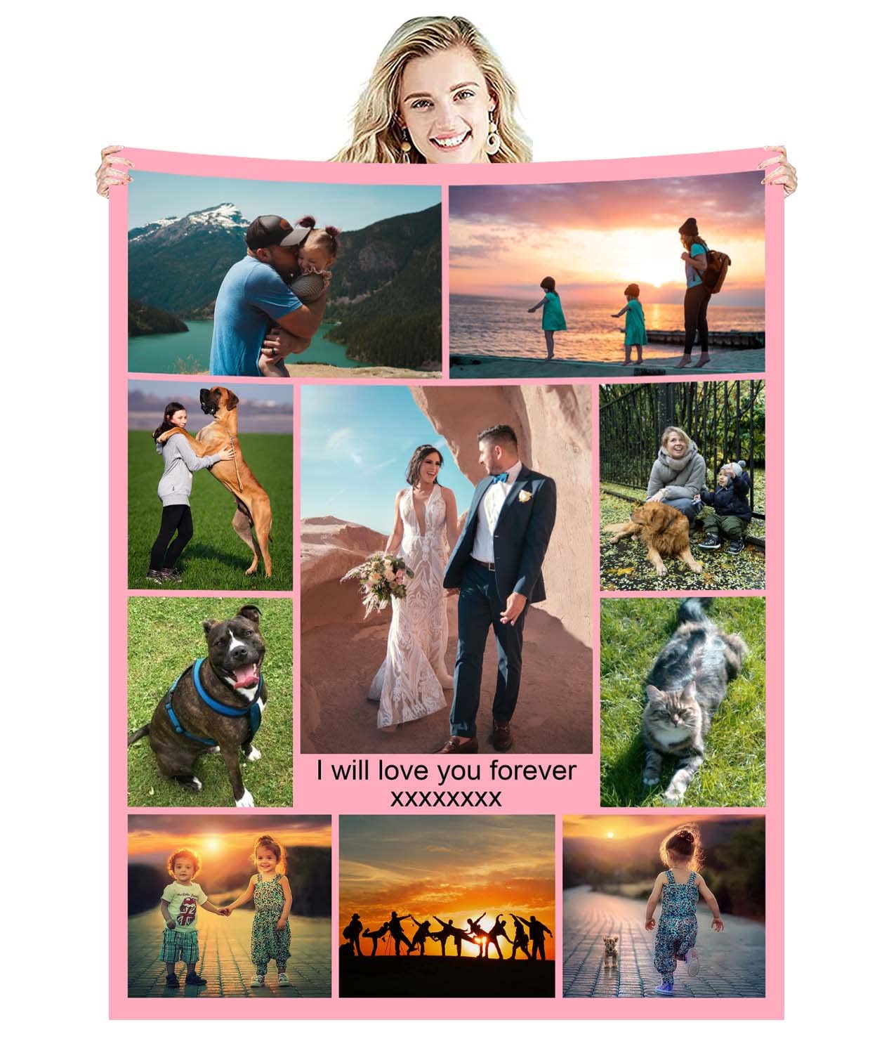 Plaid personnalisé photo grand format pour sublimer les soirées cocooning en famille