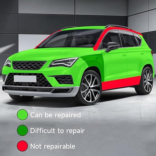 Miniatura 6 de FILBA Extractor de abolladuras para automóvil, kit de reparación de abolladuras, herramienta rápida para quitar abolladuras de carrocería de